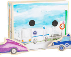 Libro interattivo illustrato Polizia - Prodotto solidale