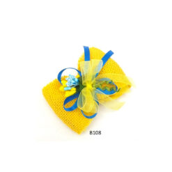 Fiocco Juta giallo B108