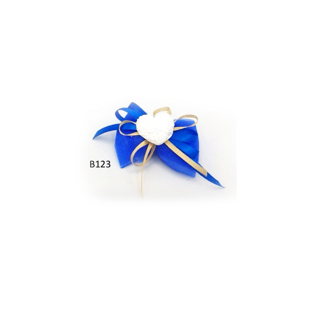 Fiocco cuore B123