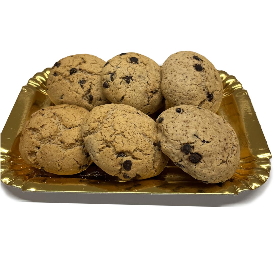 Biscotti con gocce di cioccolato senza glutine KammaRata - prodotto solidale