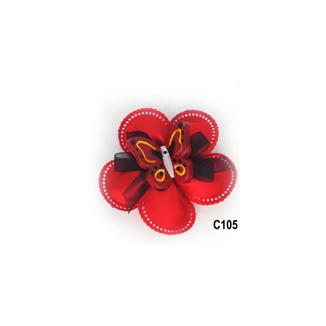 Sacchetto fiore con farfalla C105