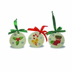 Decorazioni natalizie in ceramica Cookie bianco - Prodotto solidale