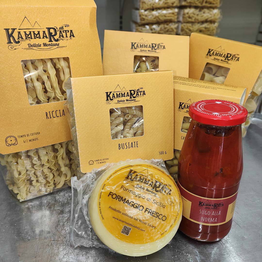 Box Promo Pasta Siciliana KammaRata - prodotto Solidale