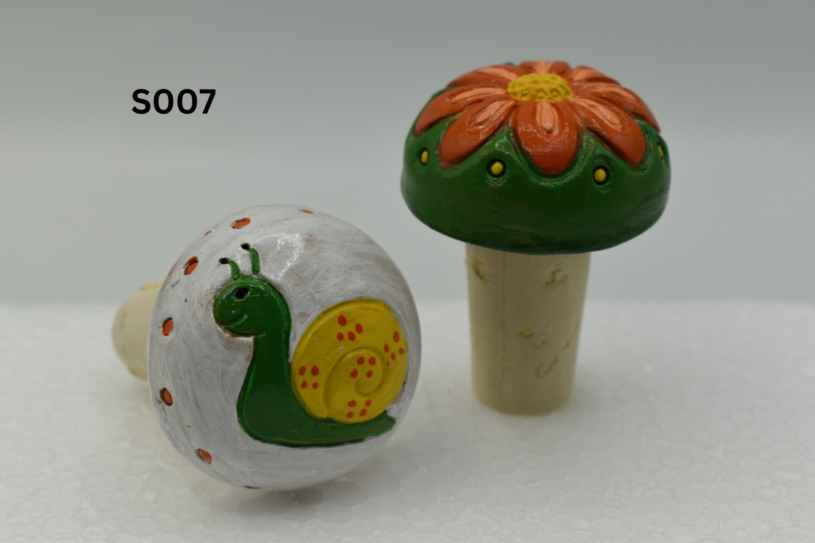 Tappi in sughero e terracotta - Prodotto solidale