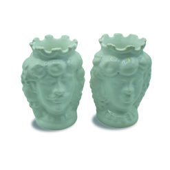 Teste di moro bifronti in ceramica - Prodotto solidale