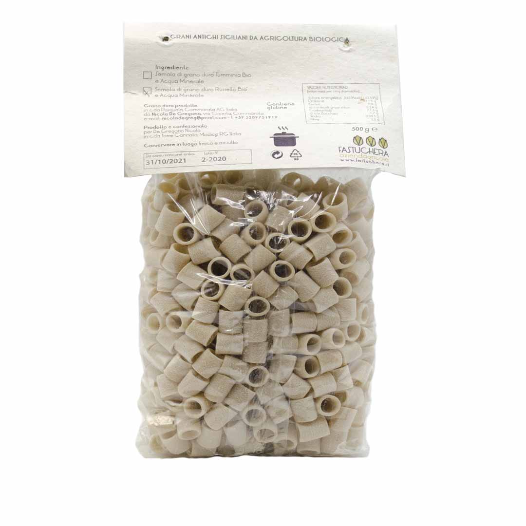 Ditali di grani antichi siciliani bio Fastuchera – Prodotto solidale - immagine 2