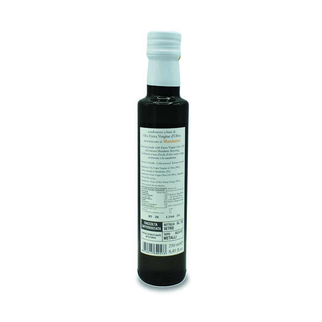 Olio Siciliano Extra Vergine d'oliva Principe alla Clementina - Prodotto Solidale - immagine 2