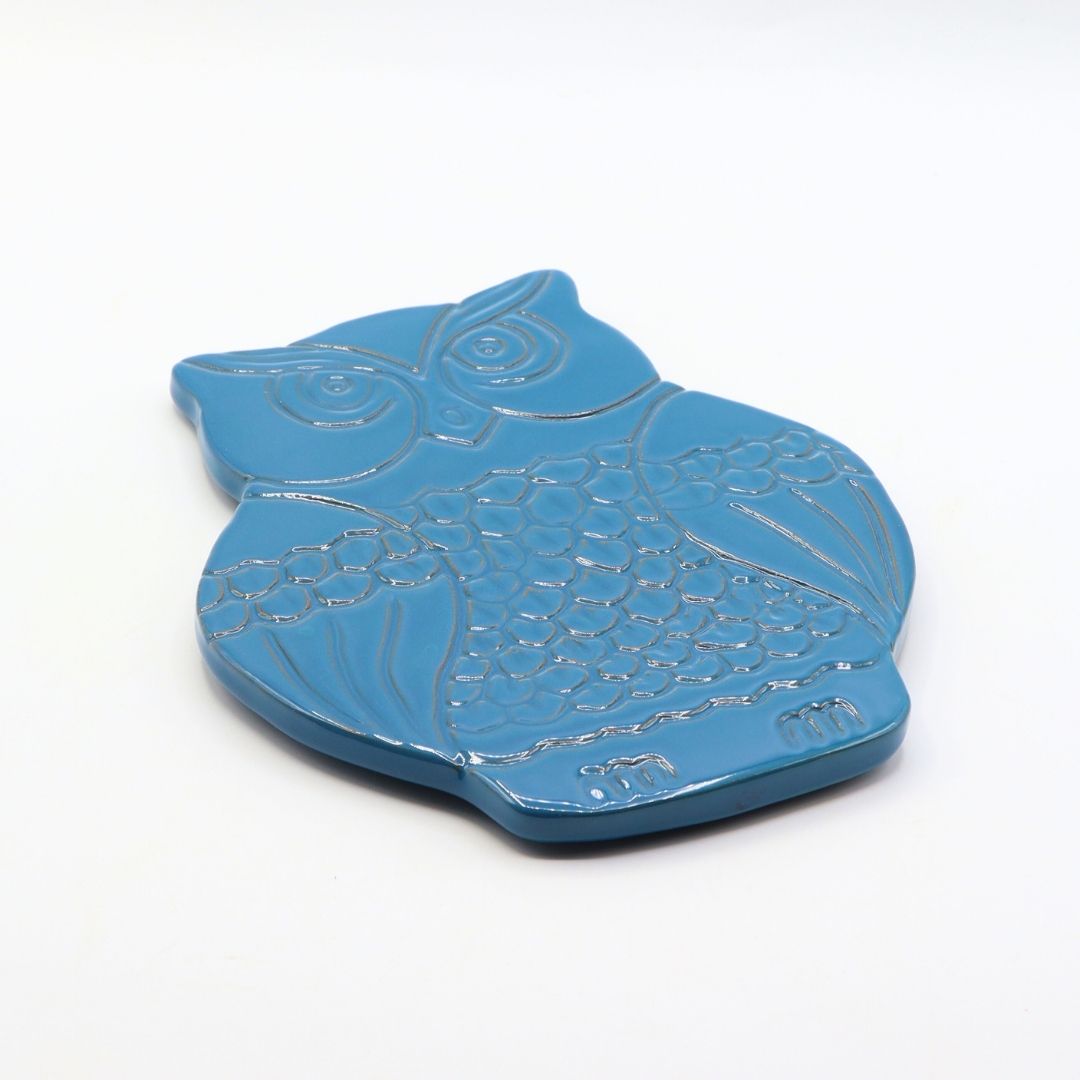 Poggiapentola in ceramica Gufo - Prodotto solidale