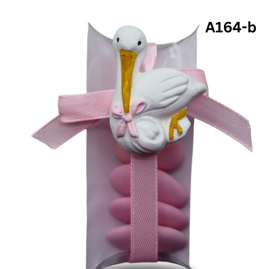 Scatolina in PVC 5 confetti femminuccia A164