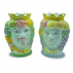Alternative view of Teste di moro bifronti in ceramica - Prodotto solidale